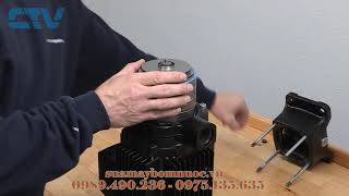 Cách thay phớt máy bơm Grundfos Model CMV